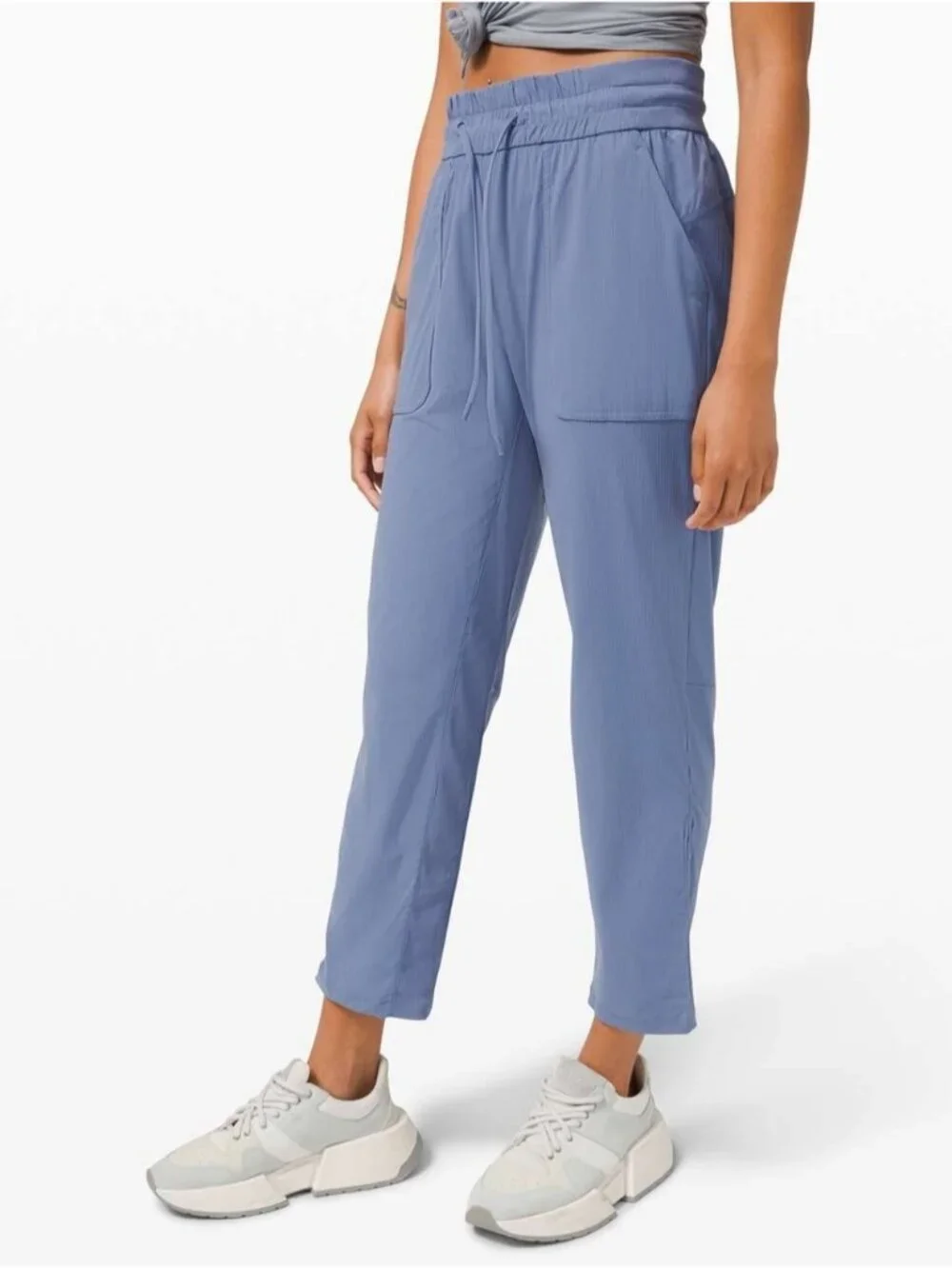 Lululemon Beyond the Studio Crop Water Drop
